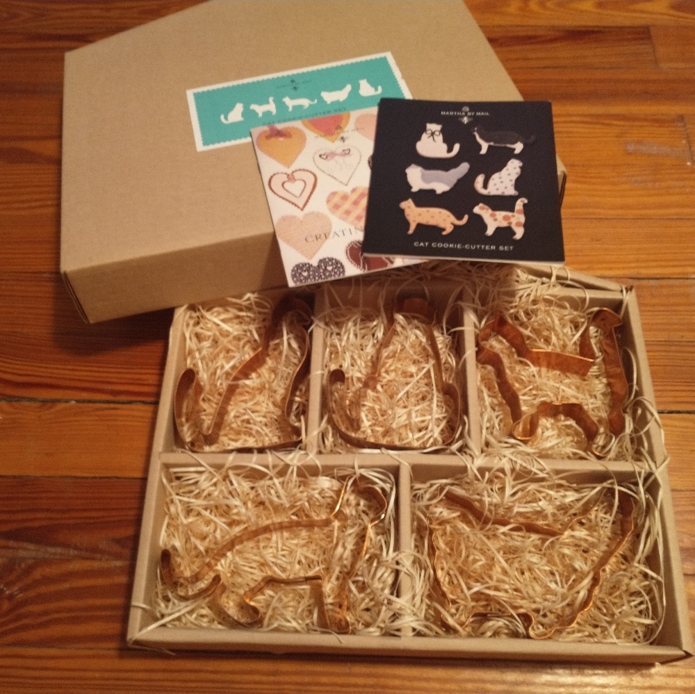Martha by Mail Cat Cookie Cutters